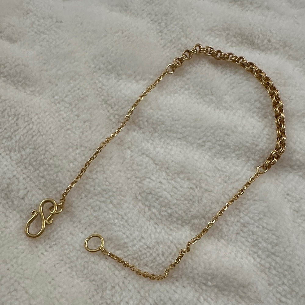 Gold Chain Bracelet
